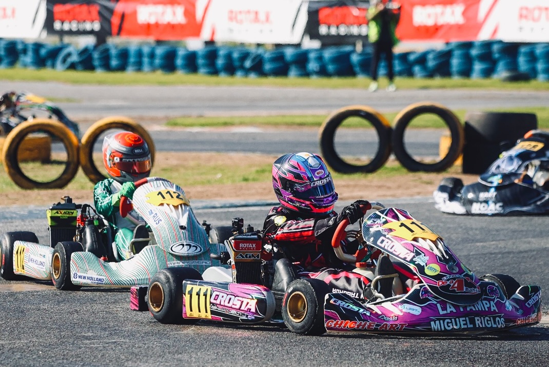 Ian Taborda duelo en carrera