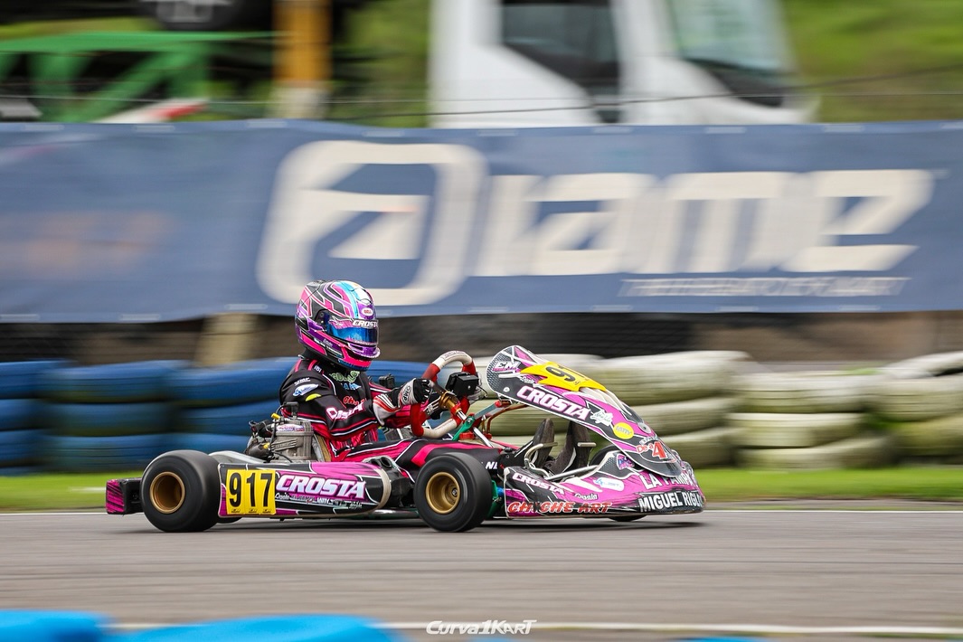 Ian Taborda perfil en pista
